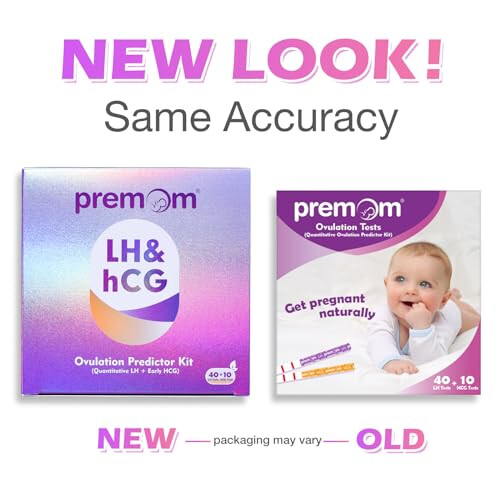 Quantitative Ovulation Predictor Kit, 40 Ovulation Tests + 10 Pregnancy Tests, Premom Advanced Ovulation Test Strips 1