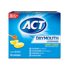 Act, Pastilles pour Bouche Sèche au Xylitol, Miel-Citron, 36 Pastilles