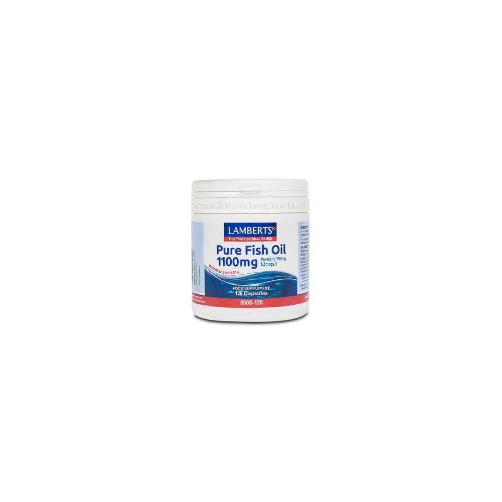 Lamberts -Pure Fish Oil 1100Mg 120Cpsulas