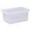 Wham Crystal 11L Small Under Bed Plastic Storage Boxes With Lids - Pack of 5. Clear, Strong, Stackable, Nestable (5x 11 Litre 1