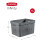 Curver Infinity Dots - Grey, 3 x 17 Litre 6