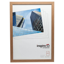 SORBONNE A3 (30x42cm) Oak Effect Picture Poster Photo Frame Acrylic (Non-Glass) SORA3NG - 2PK