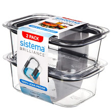 Brilliance Leakproof Food Storage Container | Stain and Odour Resistant | Microwave Steam Vents | 920 ml | BPA-Free |