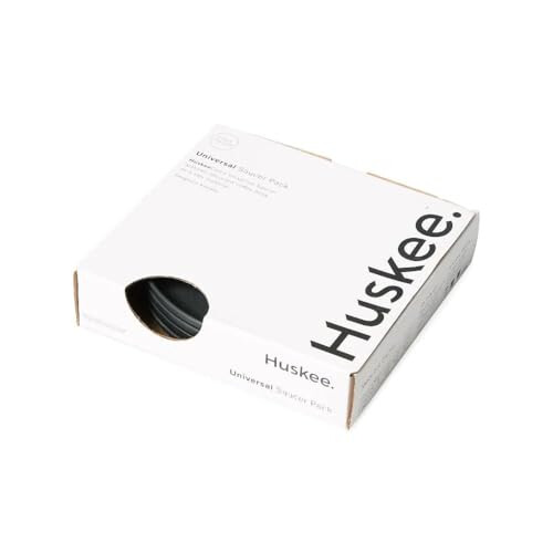 4 x Huskee Cup Universal Saucers (Charcoal)