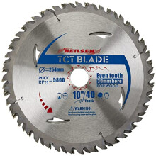 CT2521 254 mm 40/60 Teeth TCT Circular Saw Blades - Silver