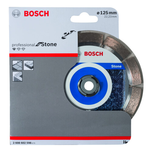 Bosch BOSCH DIAMANTKLING 125x22 SEG STONE 1