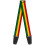 BD Nylon Guitar Strap - Rasta Reggae Lion Head Design 1