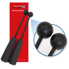 PP756 Pair of Easy Grip Rubber Beaters for Chimes and Slit Drums - Soft