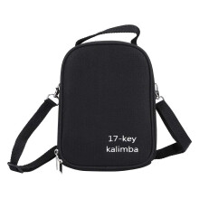 Kalimba Bag, 17Keys Portable Kalimba Case Thumb Finger Piano Storage Shoulder Bag Handbag Box