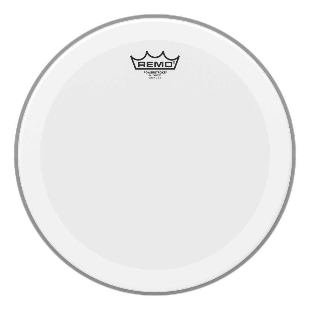 Powerstroke 4 Coated Drum Head 14", P4-0114-BP, 14" Drumhead Clear