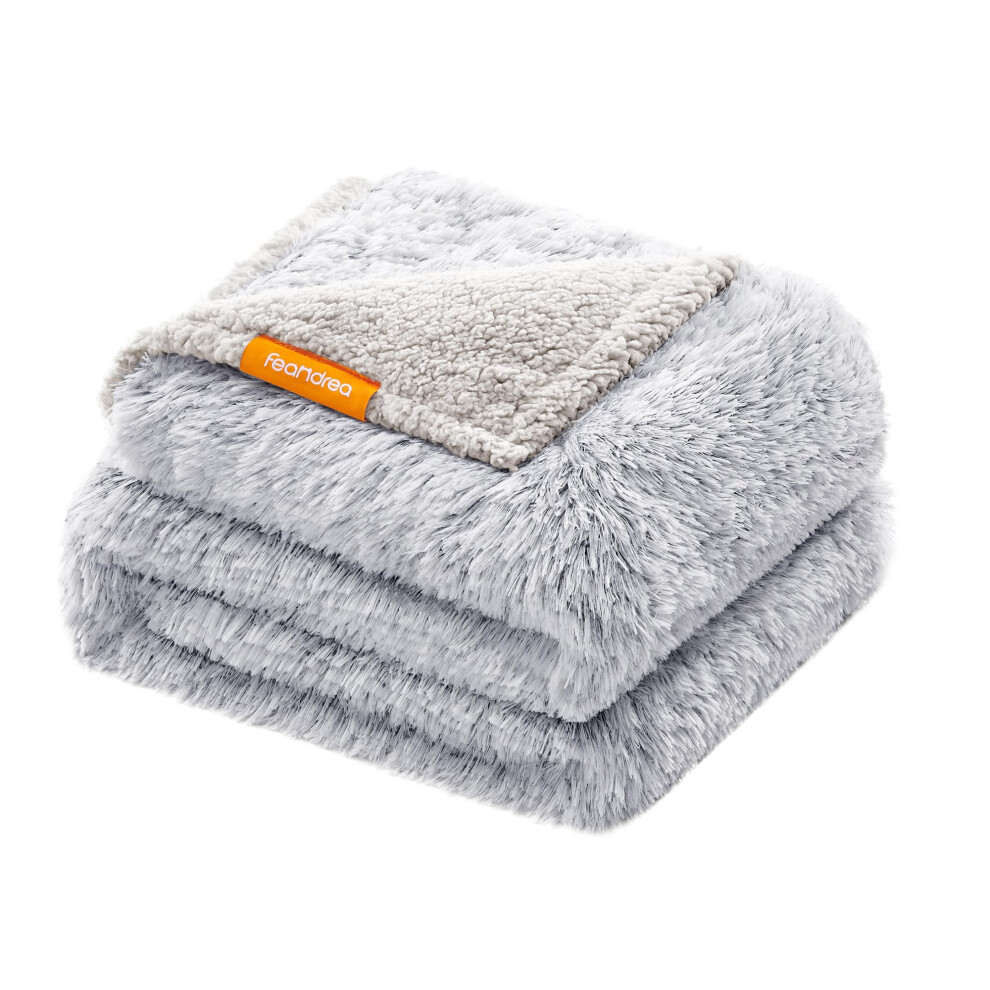 Feandrea Waterproof Dog Blanket, Long Plush Pet Blanket For Medium And Large Dogs, Cats, 152 X 127 Cm, Xl, Sherpa Fleece, Double