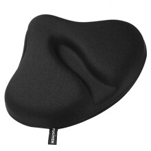 26(L)*32CM(W) Gel Saddle Cover Padded FUCNEN Large & Wide Bicycle Saddle Pad Road Spinning Stationary Exercise Fitness