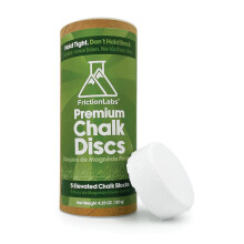 Chalk Discs - Premium Moisture-Absorbing Gym Chalk Blocks for Rock Climbing, Weight Lifting, Gymnastics, & Bowling -