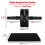 Ab Roller, Ab Wheel Roller with Extra Thick Non-Slip Knee Mat, Abdominal Exercise Equipment Workout Trainer Machine for 3