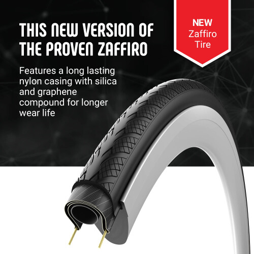 Zaffiro V 700x28c Rigid Full Black 2