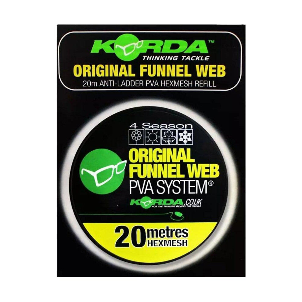 Korda Funnel Web Pva System & Refills Refill - Micromesh 20M