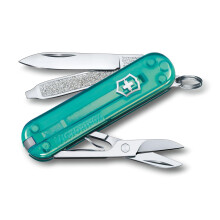 Sveitsi veitsi - VICTORINOX - Classic SD Tropical Surf - 58 mm - 7 toimintoa - Ruostumaton teräs