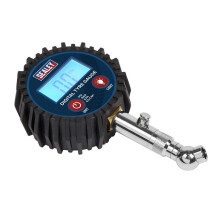 TST001 Digital Tyre Pressure Gauge with Swivel Head & Quick Release