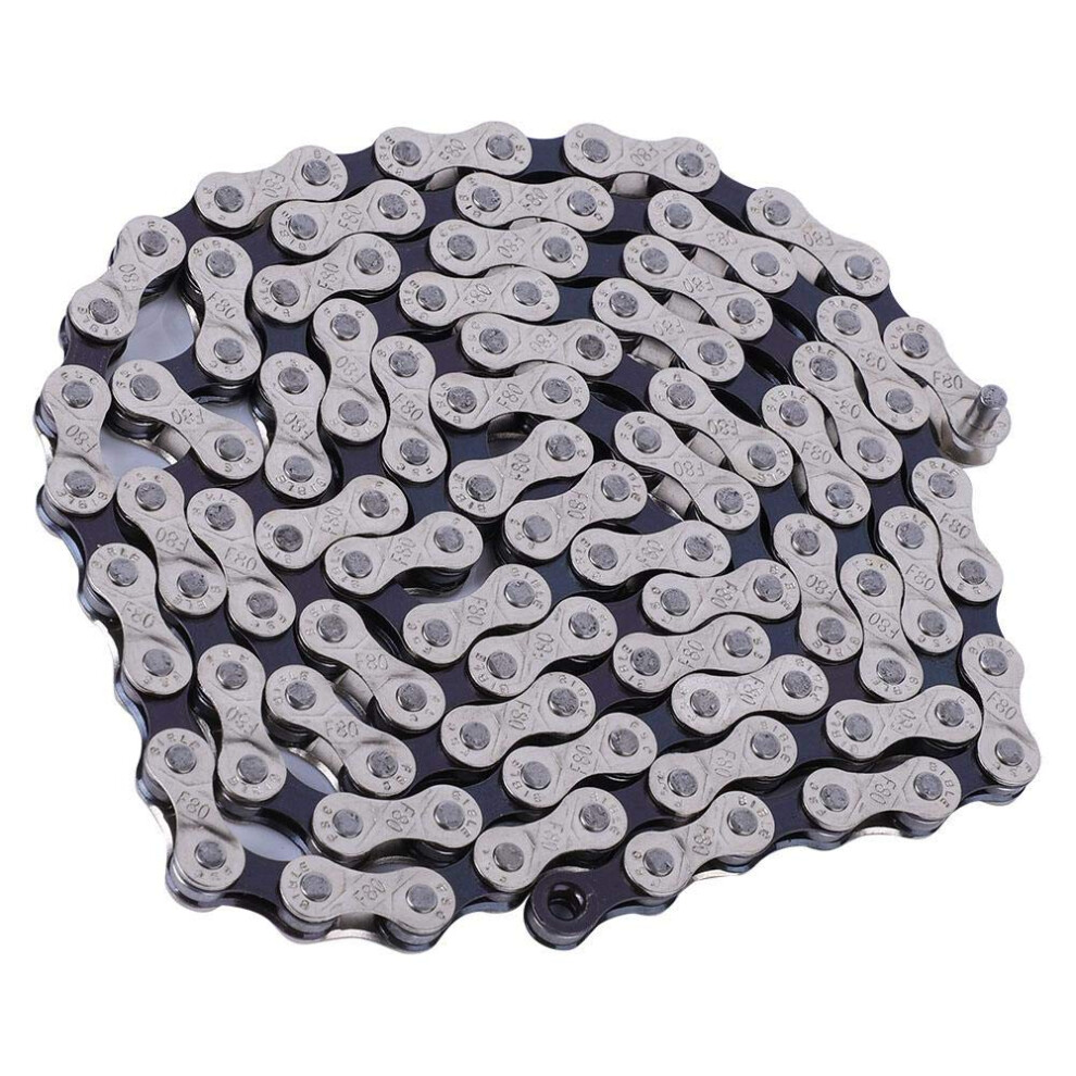 Bike Chain 21 24 27 Speed Bicycle Chain Steel Bicycle Hollow-out Chains for Road Mountain Bike(18-24 Speed)