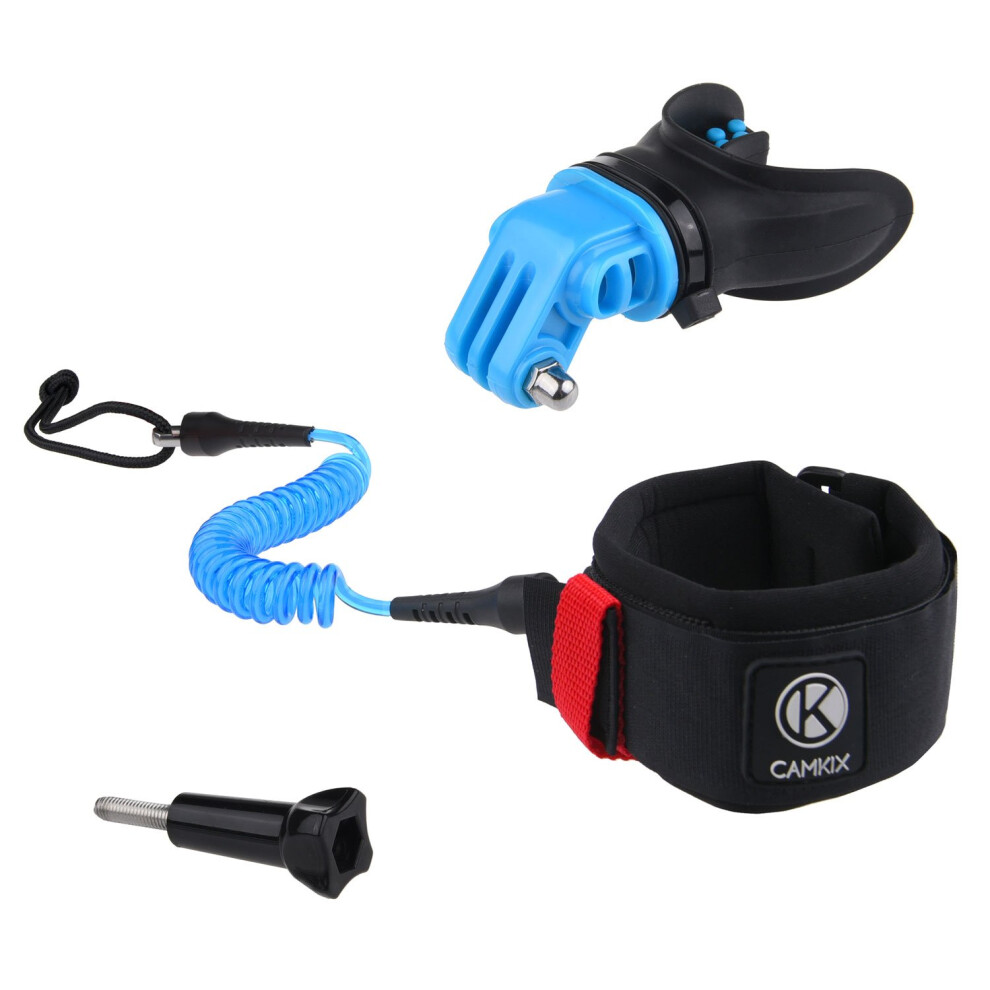 Replacement Surf Mouth Mount/Armstrap Coil Kit Compatible With Gopro Hero/Dji Osmo Action Cameras And Other Cameras With 711099324235