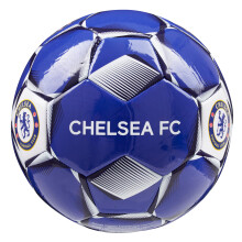 F.C. Football Soccer Ball for Adults Teenagers Kids Training Football Size 3, 4 or 5 Merchandise (Blue, Size 5)