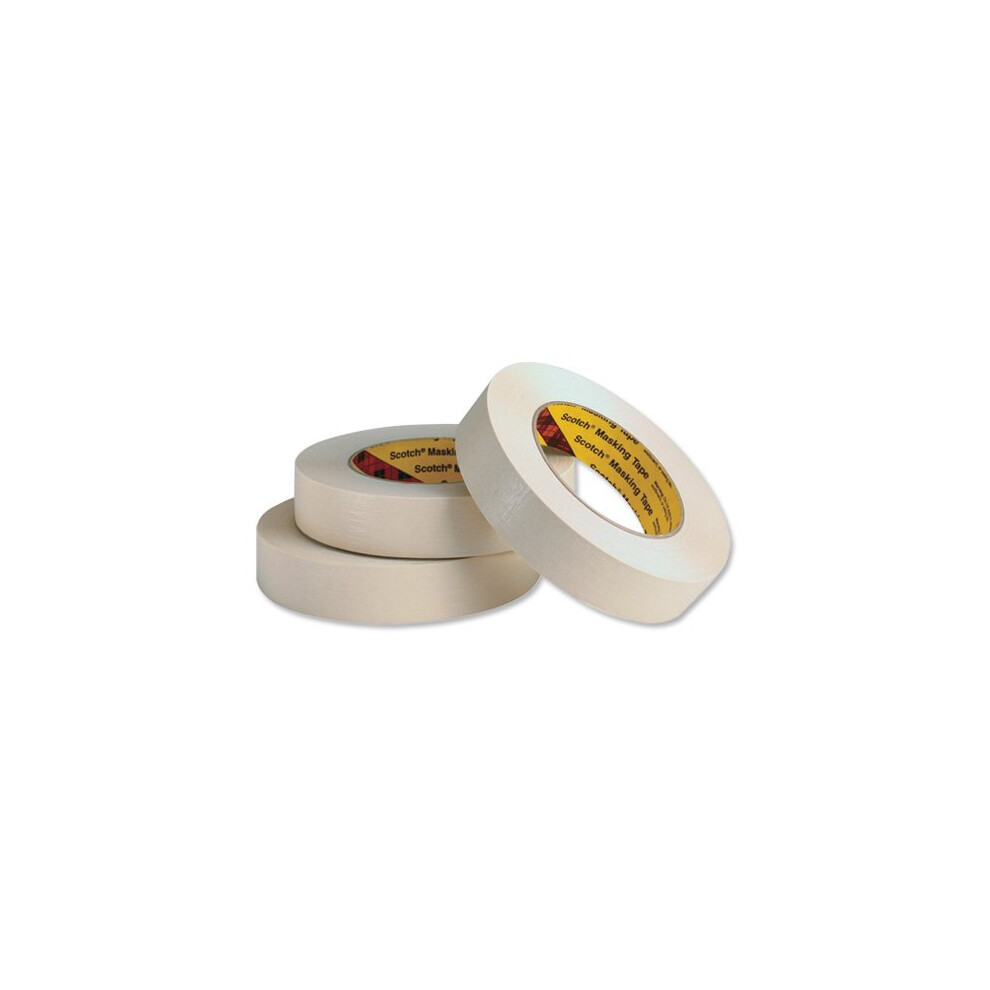 Scotch Masking Tape General Purpose Removes Cleanly 25Mmx50m Ref 28312550 [Pack Of 9]