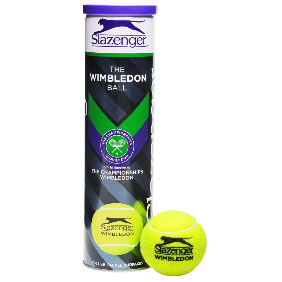 Unisex Wimbledon Ball Tennis HydroGuard Yellow One Size