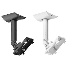 Wall Mount Bracket Metal Speaker Holder Bose Ub20 Iispeakers Wall Ceiling 2023(black)