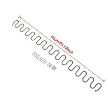 (60cm) Replacement Sofa Chair Springs, Furniture Spring With Clips, 45cm 50cm 60cm 65cm 70cm Long Ressort Hardware