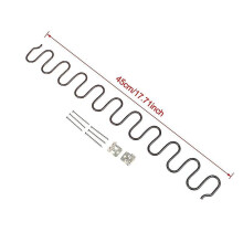 (45cm) Replacement Sofa Chair Springs, Furniture Spring With Clips, 45cm 50cm 60cm 65cm 70cm Long Ressort Hardware