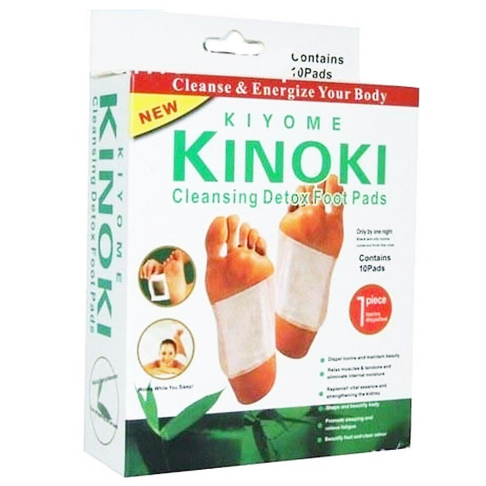 Detox Foot Pads Herbal Cleansing Foot Patch Body Toxins Feet Slimming Health Care