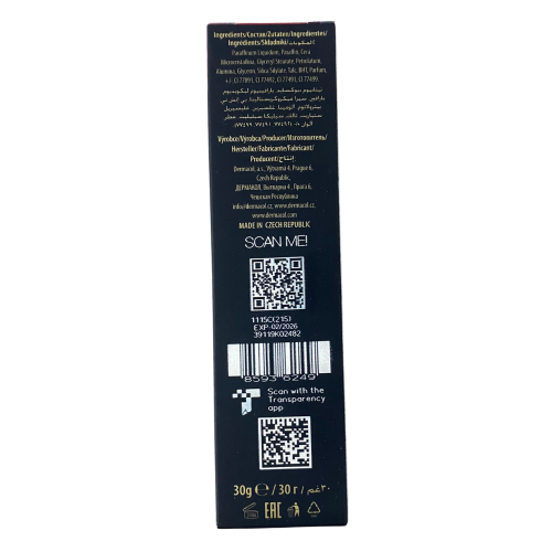 Dermacol - Full Coverage Foundation, Matte Make-up met SPF 30, Waterproof voor Vette Huid en Acne 1