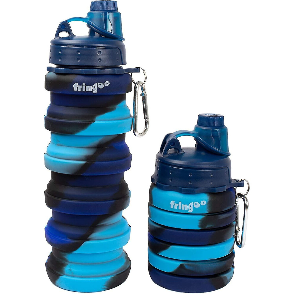 Silicone Collapsible Water Bottle For Kids 550 Ml
