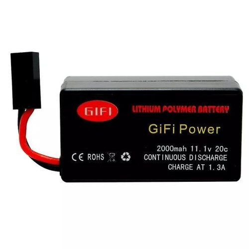 Powerlipo Maximum Battery For Parrot Ar Drone, Upgrade 2.0, 2000mah, 11.1v, 20c 2