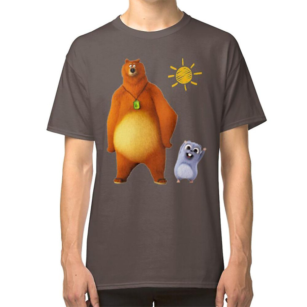 (darkgrey, XXL) Grizzy and lemmings T-shirt