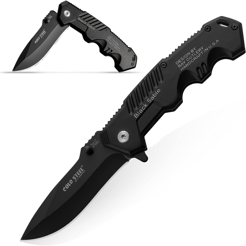 Couteau De Survie Couteau Pliant: Couteau De Survie Couteau Chasse Couteau  Une Main Couteau Poche Multifonctionnel Couteau Pliant De Voiture - Coutea