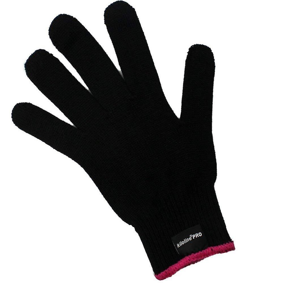 Professional Heat Resistant Glove For Hair Styling Heat Blocking For Curling,a Pair