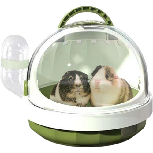 (C) Portable Travelling Small Animal Cage Strap