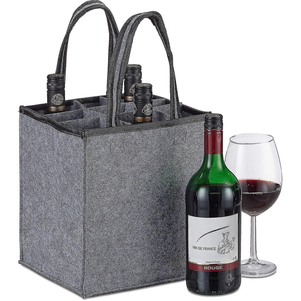 Bottle Bag - Reliable Bottle Carrier For 6 Bottles