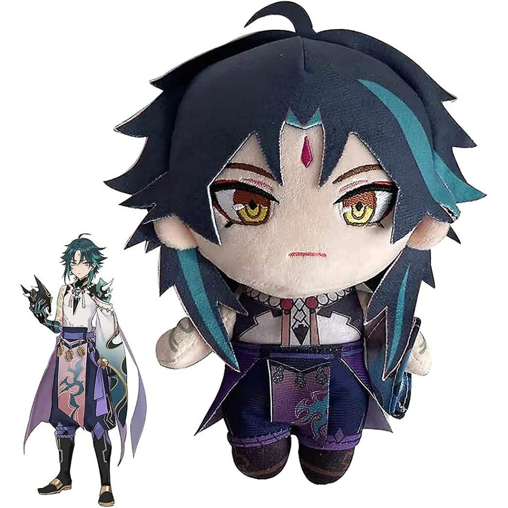 Genshin Impact Zhongli Xiao Plush Doll Tartaglia Soft Stuffed Figures Toys Kaedehara Kazuha Cute Plush Toys Gifts Pillow Xiao One Size