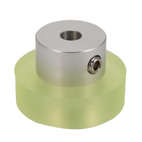 100mm Aluminum Polyurethane Industrial Encoder Wheel Measuring Wheel For Measuring Rotary Encoder (haoyi 1
