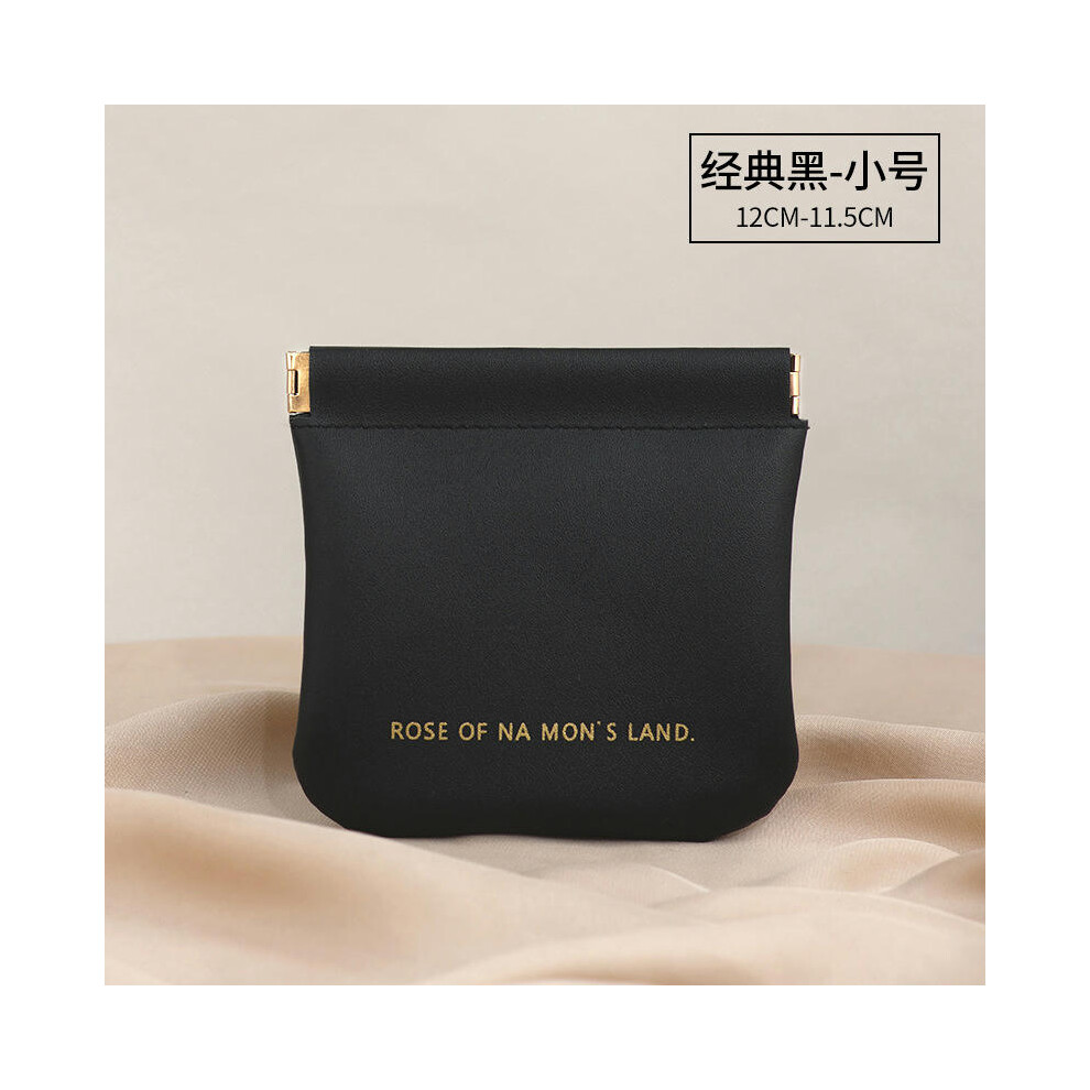 (Lipstick-classic black) PU Pippi Cloud Pillow Makeup Bag Large -Capacity Practice Makeup Box Travel Bring Portable Makeup Bag Wholesale