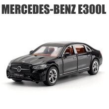 (black) 1/32 Mercedes-benz E300l Toy Car Model Diecast Alloy Metal Miniature Sound