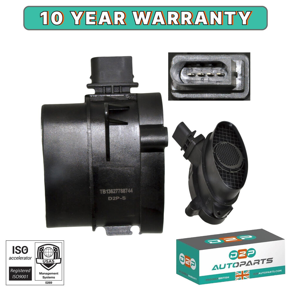 Mass Air Flow Meter Sensor For Bmw E87 E46 E90 E91 E92 E93 E60 E61 13627788744 5056167410386
