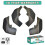 FOR LAND ROVER DISCOVERY 4 LR4 FRONT & REAR MUD FLAPS SET MUDFLAPS KIT (2010+) 1