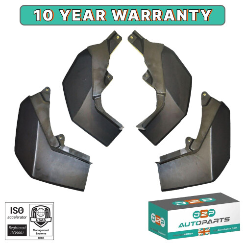 FOR LAND ROVER DISCOVERY 4 LR4 FRONT & REAR MUD FLAPS SET MUDFLAPS KIT (2010+)