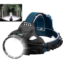 Rechargeable Led Headlamp For Adults, 90,000 Lumens Super Bright Headlamp 90 Adjustable 4 Modes Ipx5 Waterproof Usb Rechargeable Headlamp For Camping