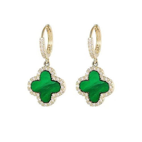 Four-leaf Clover Ear Hook Earrings,stylish