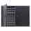 Living And Home 2 Doors Black Metal Wall Mounted Key Lockable Pegboard Tool Cabinet 5