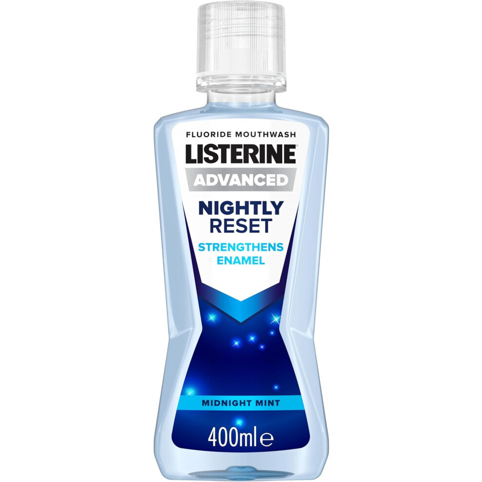 Listerine Advanced Nightly Reset Mouthwash 400 ml